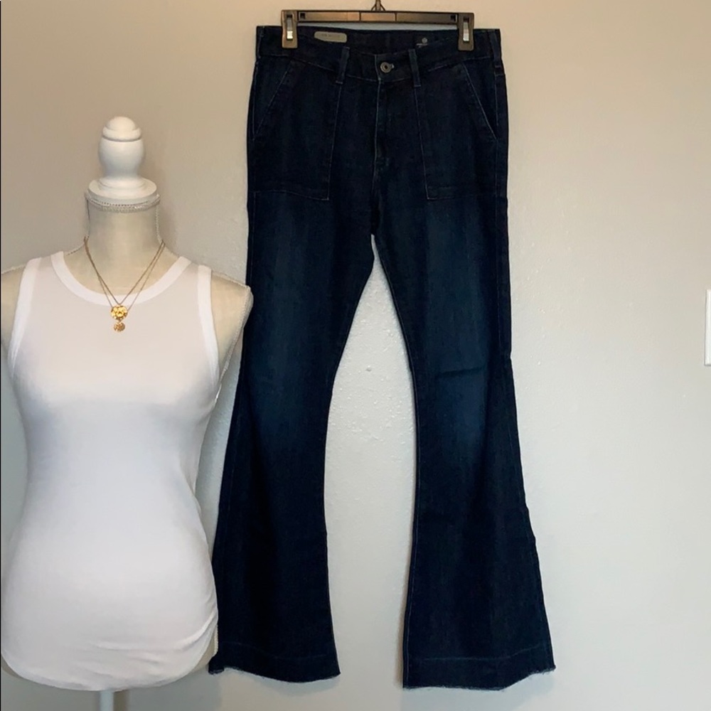 AG The Goldie patch pocket bell bottom